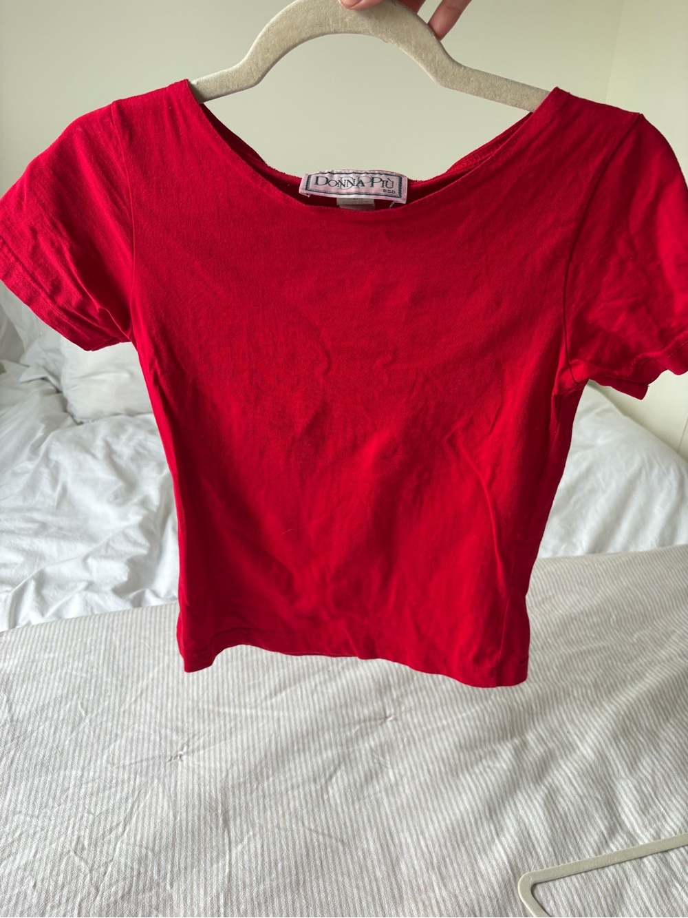 vintage crop top, thick - Picture 3 of 4